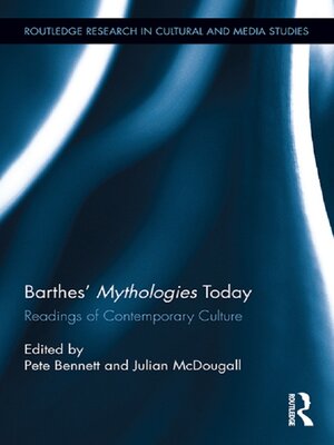 cover image of Barthes' Mythologies Today